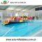 Inflatable water run obstacle floating water obstacle for pool or lake
