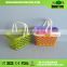 HQ Low Price Colorful S Mulipurpose Portable Offering Basket/Towel Basket /Snacks Basket