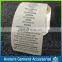 custom washing symbols care printed clothing label for garment