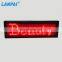 Message Scrolling Usb Rechargeable magnetic led name badge