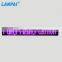 high quality double color display p7.62 message moving led sign