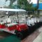 Classical design 6 person golf cart electric passenger school bus whosale