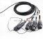 Outdoor Waterproof LC Duplex Duplex Connector FULLAXS Single mode Multimode Fiber Optic Patch Cord