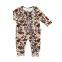 Flower Boho Clothing Baby Romper Zipper Little Girl Clothes