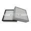 Customized hepa air purifier Plate and frame air filter element activated carbon filter Filtro de aire