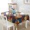 Rectangle Table Cover Medallion&Native American Pattern Tablecloth Cotton Linen Table Cloth
