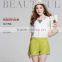 OEM Plus Size Clothing 2015 Lates Ladies Wide Leg Shorts
