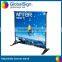 Removable trade show banner stands