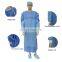 Blue Reinforced Surgical Gown SMS Fabric Level 3 Surgical Gown AMMI