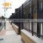 galvanized tubular steel matting fence, models wrought iron fence price