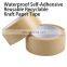 High Tensile Self Adhesive Kraft Paper Tape Custom Printed Kraft Paper Tape