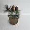 Christmas birdcage metal hanging round wrought iron bird cages decorative candle lantern