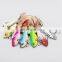 Factory Price wholesale 7g 10g 15g Fishing Lures Spoon Metal VIB Sequins Bass Vibrations  bait
