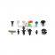 Rivets Set Pin Type Fasteners 170pcs Auto Clips and Plastic 170 Pc Assorted Plastic Clips Plastic Box 170 PCS/SET Colorful HE56