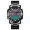 SKMEI 1871 Wrist Watches Men Relojes Digital Stainless Steel Watch Solar Powered Compass Watch