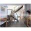 Modern Stair Floating Straight Stairs Interior Staircase with Wood Tread and Glass Railing