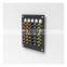 wall-mounted coffee capsule box acrylic sugar packet Transparent box