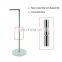 Fast delivery bathroom modern standing toilet paper roll holder stainless steel toilet paper holder