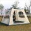 Low price spacious camping 6 people car shelter large living outdoor canvas tents