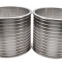 Wedge wire welded Johnson well screen tube Petroleum sand control screen pipe