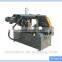 Double column metal straight cutting hydraulic band saw pulleys