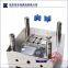 high precision plastic injection mold for PES GF15% RAL9005 moving contact base