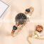 JW 6263 Charm quartz designer wrist watch slim chain strap stainless steel ladies watches