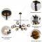 New style living room chandelier Nordic modern minimalist light luxury style lamps wrought iron restaurant magic bean lamp