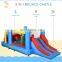 Inflatable Castle Bouncer Jumping Houses With Slide 18ftx8ftx6ft