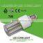 SNC ENEC/TUV/CE/RoHS 7w led corn light 115lm/w