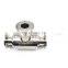 Sanitary Stainless Steel 3 Way Tri Clamp T Port Ball Valve