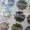 Round 3D Security Hologram Labels with Laser Serial Numbers Printing