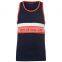 Custom Logo Workout Tank Tops Bodybuilding Muscle Men's Sleeveless Gym Tank Tops