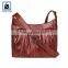 Superior Quality Best Selling Modern Design Fashion Style Anthracite Fitting Cotton Lining Genuine Leather Women Sling Bag