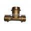 Single-jet brass body water meter body spare parts