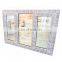 European style ventanas de pvc and upvc frame profile clear glass windows designs