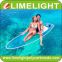 LIMELIGHT Clear Stand Up Paddle Board, Clear SUP, Clear SUP Board, Clear Paddle Board, Clear SUP Paddle Board, Clear Board, Crystal Clear Paddle Board, Transparent Clear SUP Paddle Board, Clear Bottom SUP Board