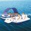 High Productivity Top Sale House Kids Camping Water Inflatable Floating Island Tent