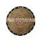 Handwoven Seagrass Wall Decor Wicker wall plate decor, Above bed decor Straw Placemat Wholesale