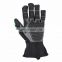 High Quality TPR Impact Resistant Heavy Duty Mechanic Microfiber Protective Black Work Safety Gloves