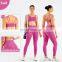 Nude Fabric Back Waist Pockets Sports Pants No T Line Design Pilates Yoga Leggings