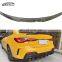 G22 425i 430i M4 Style Carbon Fiber Trunk Rear Spoiler For BMW 4 Series G22 2020-2023