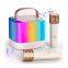 Детские колонки Kidz Speakers Bluetooth высокого качества, караоке-игровой прибор с беспроводным микрофоном и светодиодами для караоке в качестве новогодних подарков. Портативная детская игрушка
