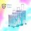 Custom BSCI Unisex Waterproof ABS+PC Suitcases Set Scooter Travel Luggage Suitcases with Tsa Lock Spinner Wheels
