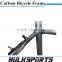 Hot sell road bike carbon frame made in china hight quality 700c carbon frame for road bicycle carbon frameset