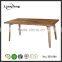 Modern solid wood dining table wholesale