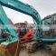 low profile used excavator kobelco 135SR for cheap sale in shanghai