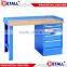 (DETALL) Tool Rolling workbench for with drawers and sliding door cabinet for technician