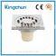 Polished Nickel Bathroom Floor Drain Fitting Cover