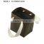 Customized Elegant Art Paper Jewelry Bag for Jewelry Box with Silk Ribbon B228-1